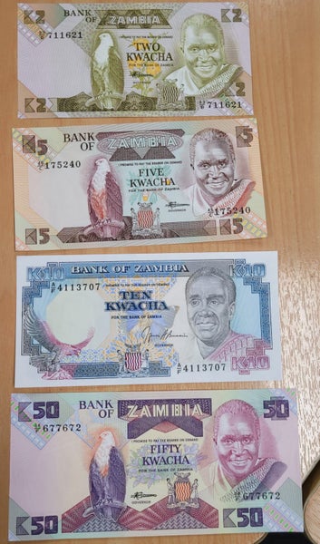Zambian banknotes Carousel 1