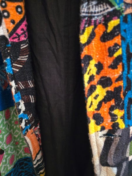 Beautiful colorful warm Orientique Winter Jacket (1 of a kind) Carousel 3