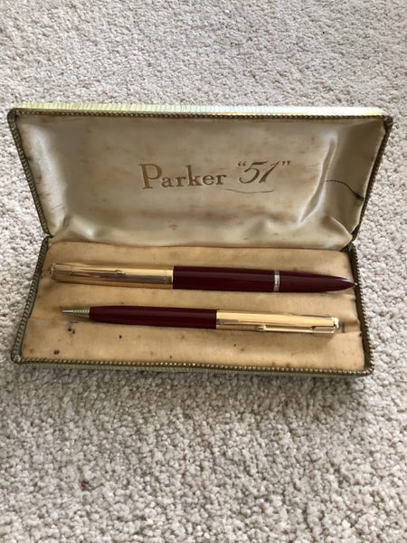 Parker 51 Pen and Pencil Set c 1955 Carousel 1