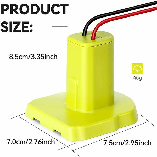 Power Wheel Adaptor for Ryobi 18V Battery NZ Clearance Carousel 10