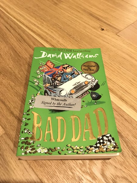 Bad Dad Book Signed By The Author! - David Walliams Carousel 1