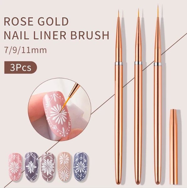 Nail Art Liner Brush Carousel 1