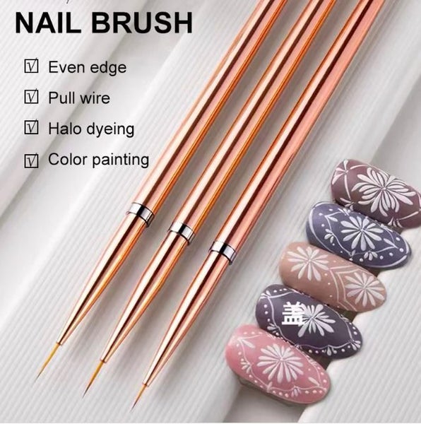 Nail Art Liner Brush Carousel 2