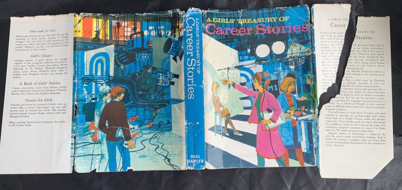 A Girls Treasury of Career Stories 1968 Carousel 2