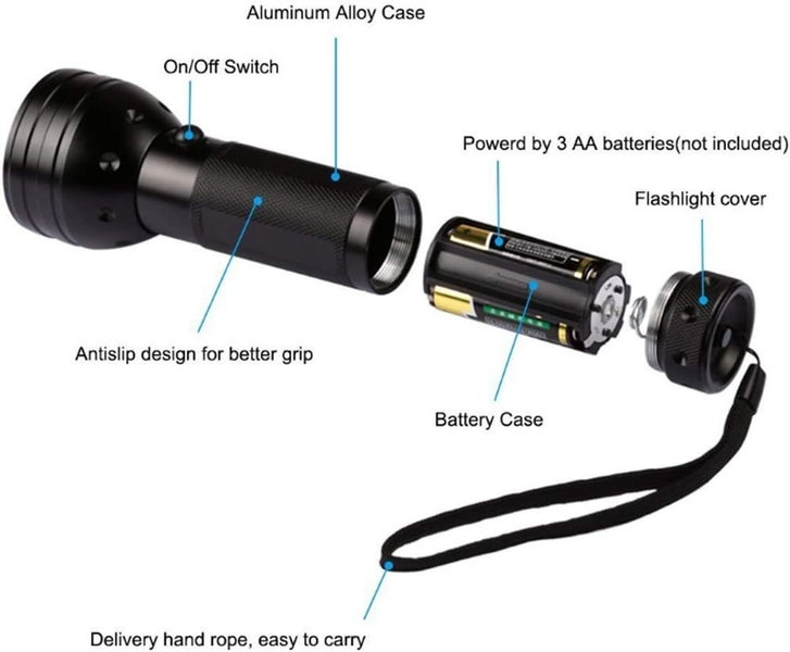 New LED UV Torch Flashlight Black Light Sale Sale62982325334915112