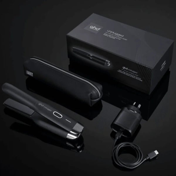 ghd Unplugged Cordless Hair Straightener - Black Carousel 1