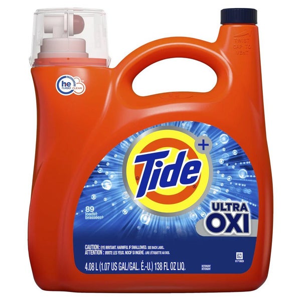 Tide OXI advanced power laundry liquid 4.08l Carousel 1
