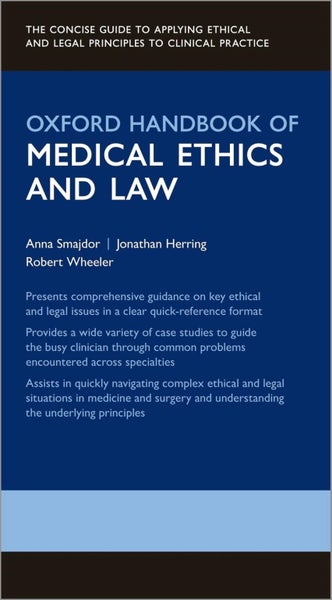 Oxford Handbook of Medical Ethics and Law by Anna Smajdor - Paperback Carousel 1