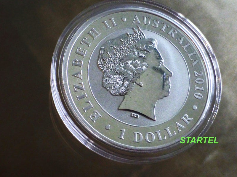 2010 Koala 1 Oz silver bullion coin - Perth Mint Carousel 2