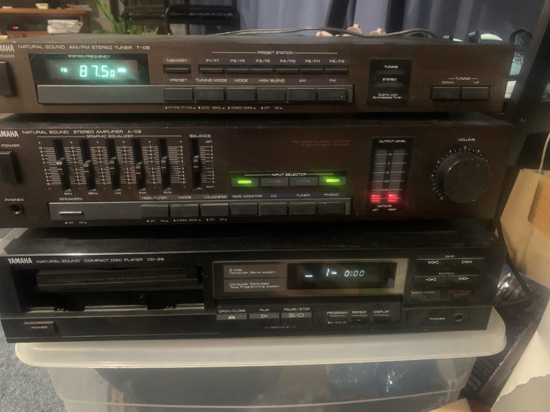 Vintage Yamaha Audio gear x 3 components Carousel 2