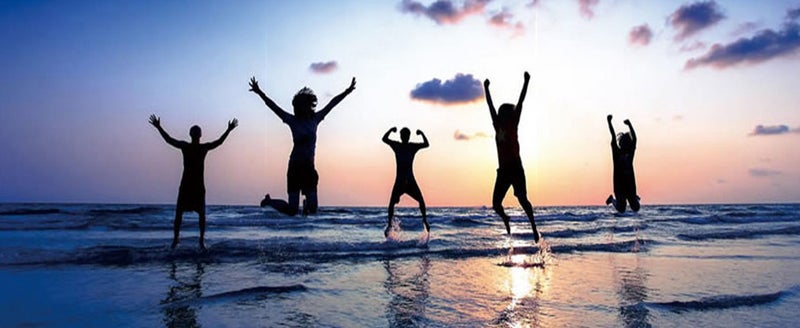 AWESOME DAY AT THE BEACH - HI RES DIGITAL ART - ARTIKONZ - 60 X 150 CM - 71220 Carousel 1