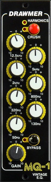 Drawmer MQ1 500 Series Mono 7 Band EQ with Cush Carousel 1