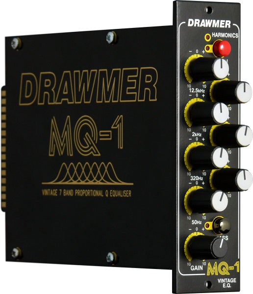 Drawmer MQ1 500 Series Mono 7 Band EQ with Cush Carousel 2