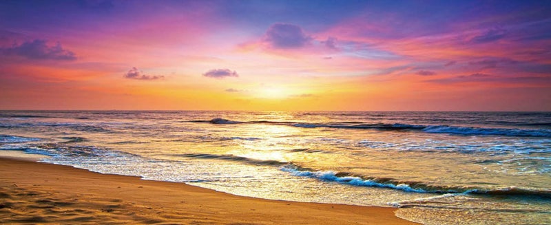EVENING STROLL - HI RES DIGITAL ART - ARTIKONZ BEACH SUNSET -60 X 150 CM - 71128 Carousel 1