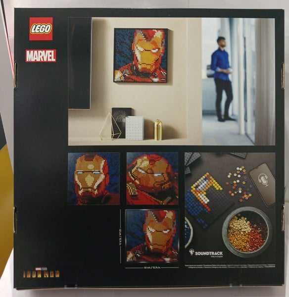 LEGO Marvel Iron Man Mosaic Art Set - 31199 - UNOPENED!!! - B16133063-3 Carousel 2
