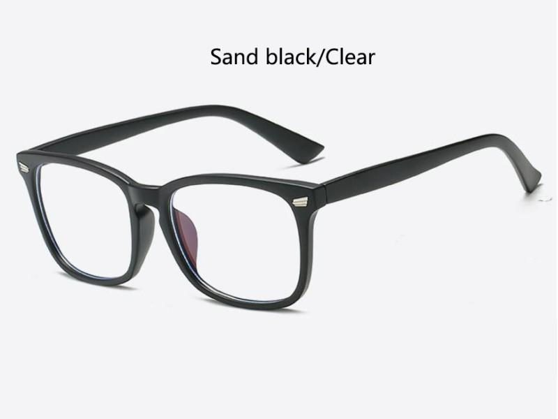Purple Square Glasses Frame With Clear Lens For Myopia Women Carousel 1