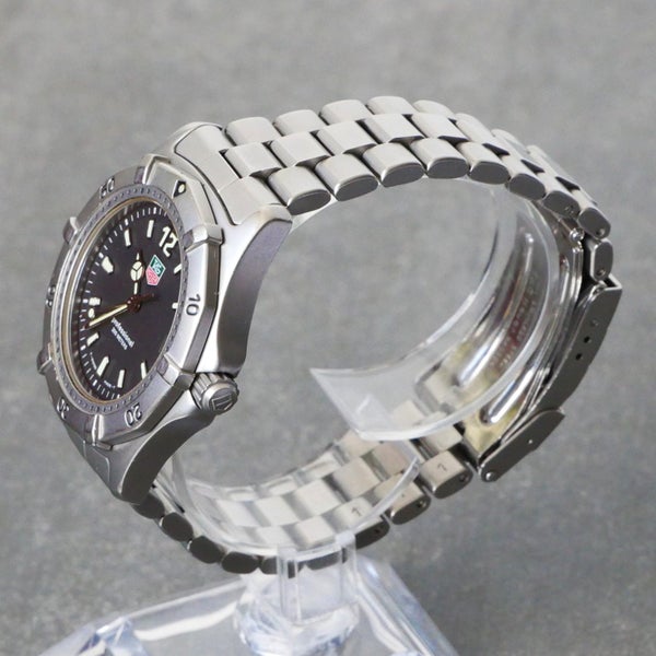 Tag Heuer 2000 Professional, Black dial, Quartz, 38mm, model WK111062863231943425113
