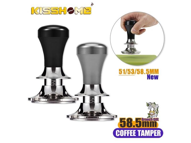 58.5mm Coffee Tamper For 58mm Portafilter Adjustable Depth Calibrated Carousel 2
