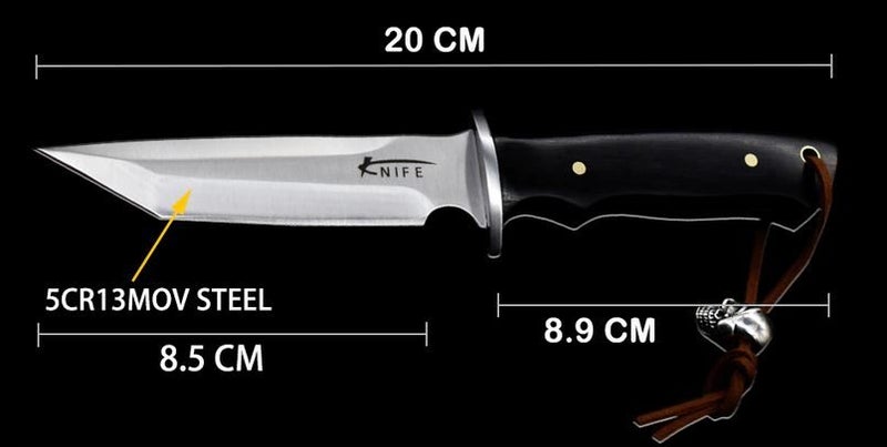 Straight Knife Special Forces Rescue Camping Hunting Tactics EDC Carousel 1