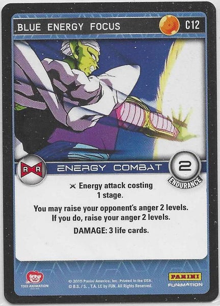 DBZ Evolution Blue Energy Focus #C12 Carousel 1