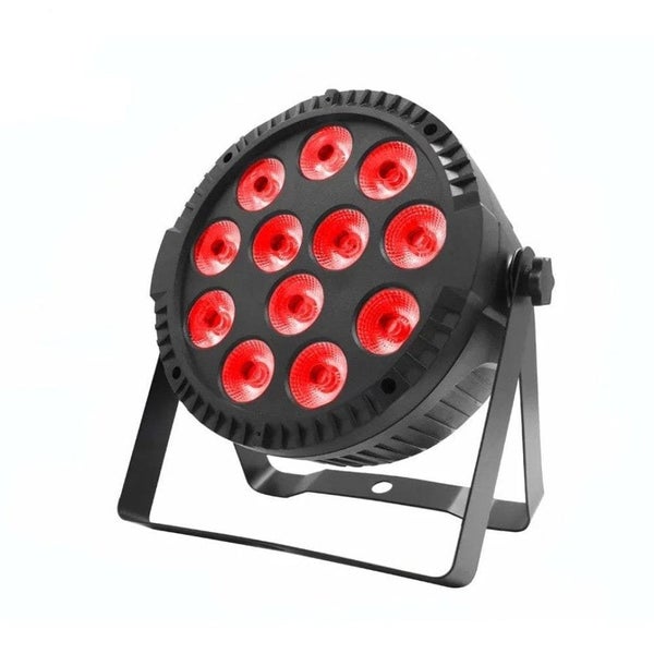 12*10w Rgbw 4in1 Led Dmx Par Lights Dj Disco Party Stage Lighting Effect Thea... Carousel 1
