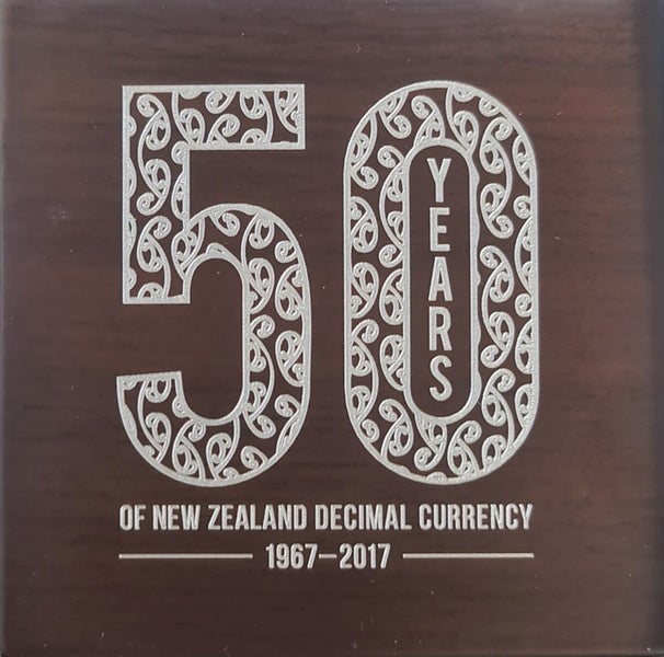 2017 50 Years of New Zealand Decimal Currency Silver Proof Coin Carousel 2