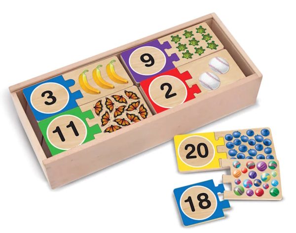 Self Correcting 1 - 20 Number Puzzles Carousel 2