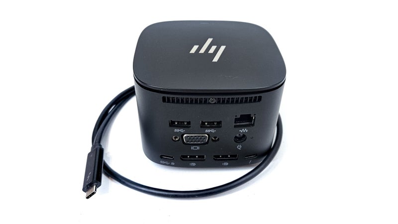 HP Thunderbolt Dock 120W G2 with 120W power adapter Dual 4K display support Carousel 1