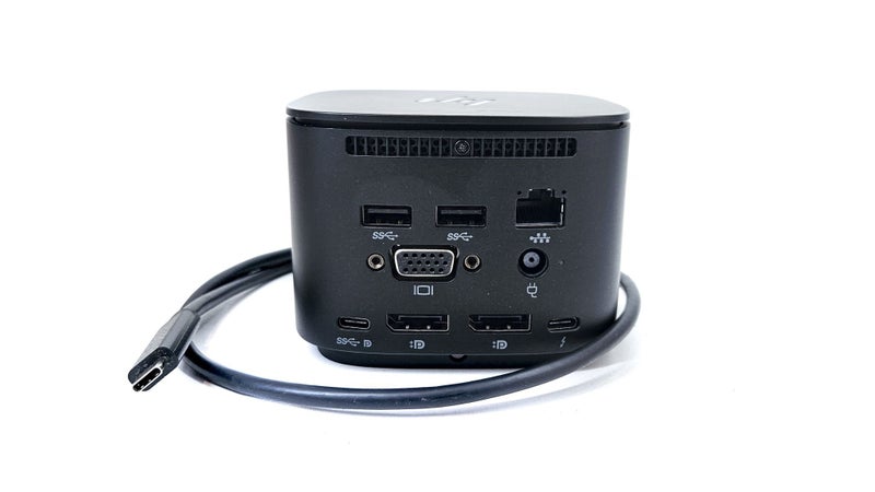 HP Thunderbolt Dock 120W G2 with 120W power adapter Dual 4K display support Carousel 2