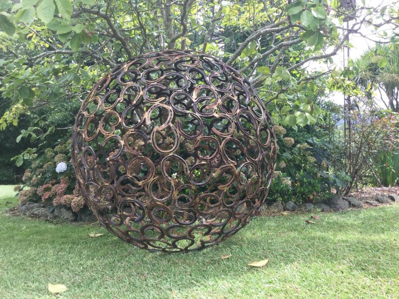 HORSESHOE BALL - STRIKING PIECE - ONE AND A HALF METRES HIGH Carousel 1