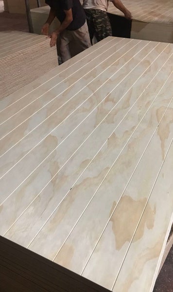 V Grooved 2700MM X 1200MM X 9MM PLYWOOD Carousel 2