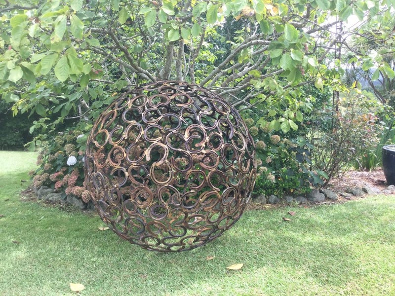 HORSESHOE BALL - STRIKING PIECE - ONE AND A HALF METRES HIGH62934719126273112