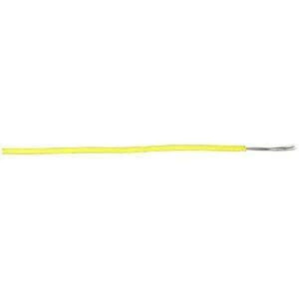 Yellow Flexible Light Duty Hook-up Wire 100m (WH3014) Carousel 1