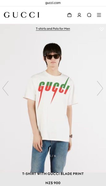Gucci Blade Print T-Shirt Carousel 2