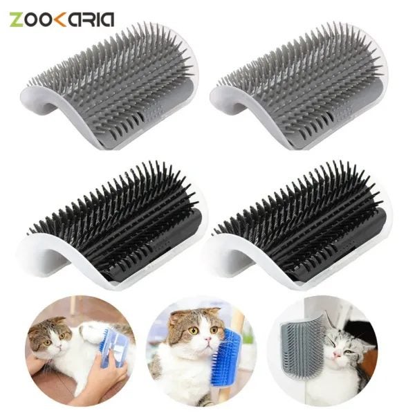 Cat Brush For Corner Self Groomer Catnip Comb For Face Carousel 2