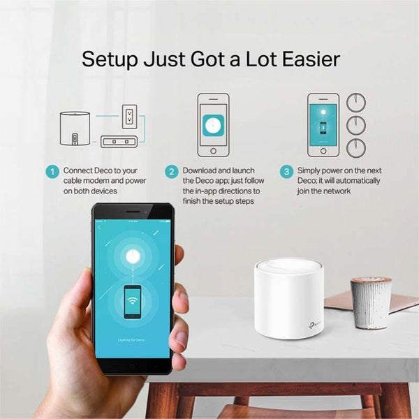TP-Link Deco X20 Wi-Fi 6 Mesh AX1800 - DECO X20(3-PACK) Carousel 6