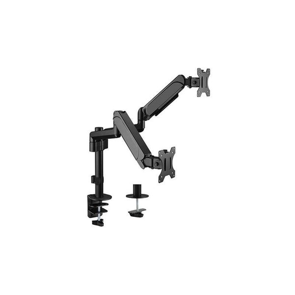 Brateck Pole-Mounted Gas Spring Dual 17-32" Monitor Desk Mount Bracket + Deta... Carousel 1