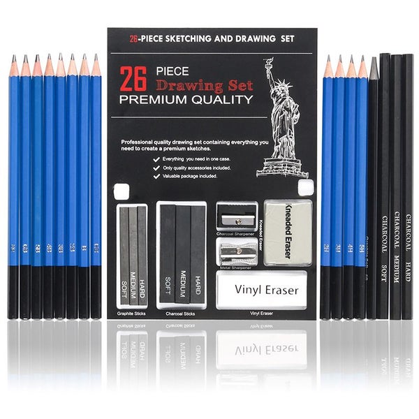 Drawing Sketching Pencil Set Carousel 1