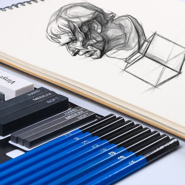 Drawing Sketching Pencil Set Carousel 10
