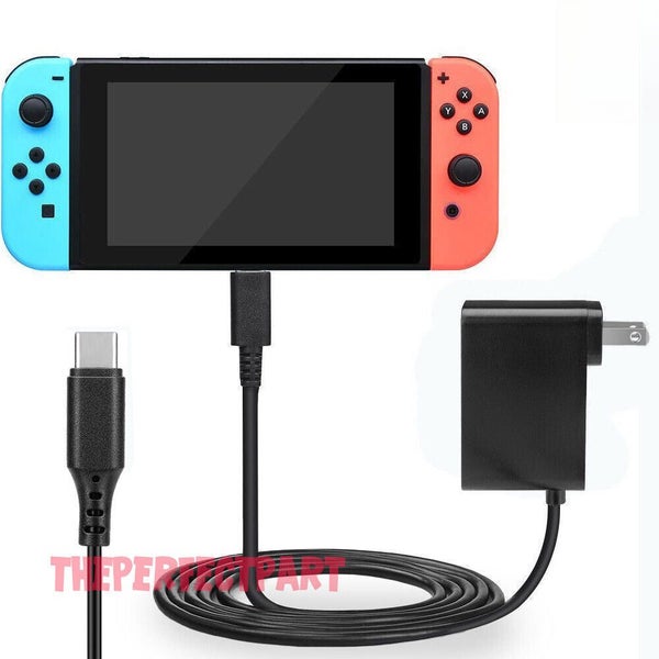 For Nintendo Switch AC Power Supply Adapter Home Wall Travel Charger Cable 2.4A Carousel 1