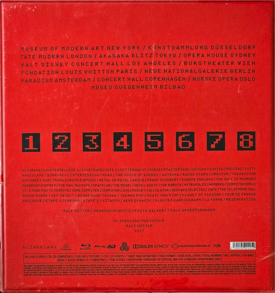 Kraftwerk - 3-D: The Catalogue (4 Disk Blu-ray Box-Set) Carousel 2