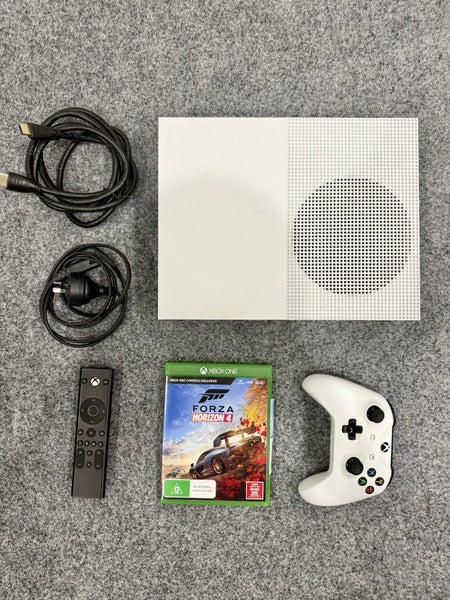 Xbox One S - 1TB + Controller + Remote + Forza Horizon 4 Carousel 1
