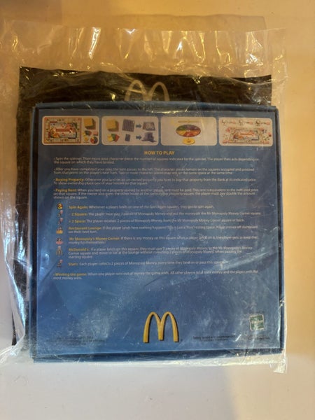 McDonald's Hasbro Monopoly Carousel 2