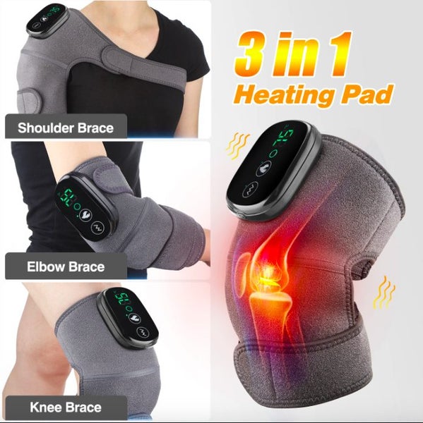New Rechargeable Heating Knee Massager Sale Sale Sale Carousel 1