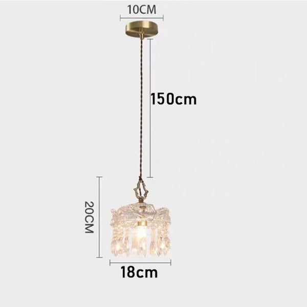 Vintage Crystal Chandelier Pendant Light, Vintage Glass Pendant Light Carousel 2