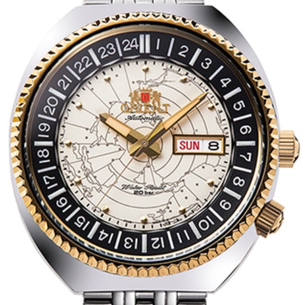 Orient Revival RA-AA0E01S RA-AA0E01S19B World Map Automatic Watch Carousel 2