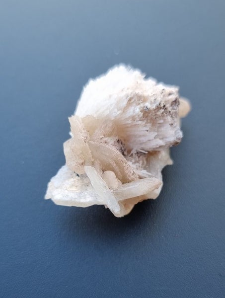 Stilbite with scolocite sprays - India Carousel 2