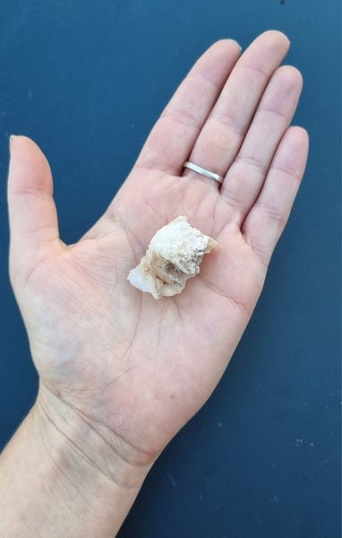 Stilbite with scolocite sprays - India Carousel 6