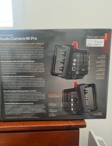 Blackmagic Studio Camera 4k Pro Carousel 5