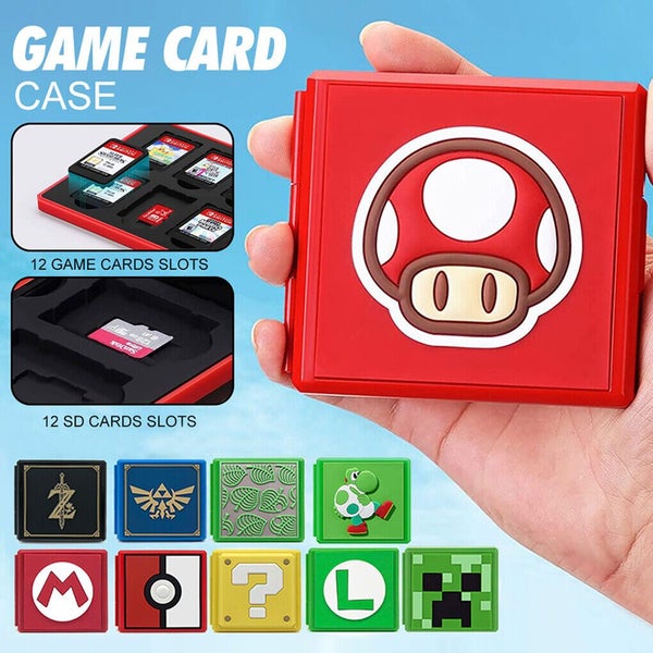Game Card Case Holder Storage Box Carry Cover For Nintendo Switch / Switch Lite Carousel 1